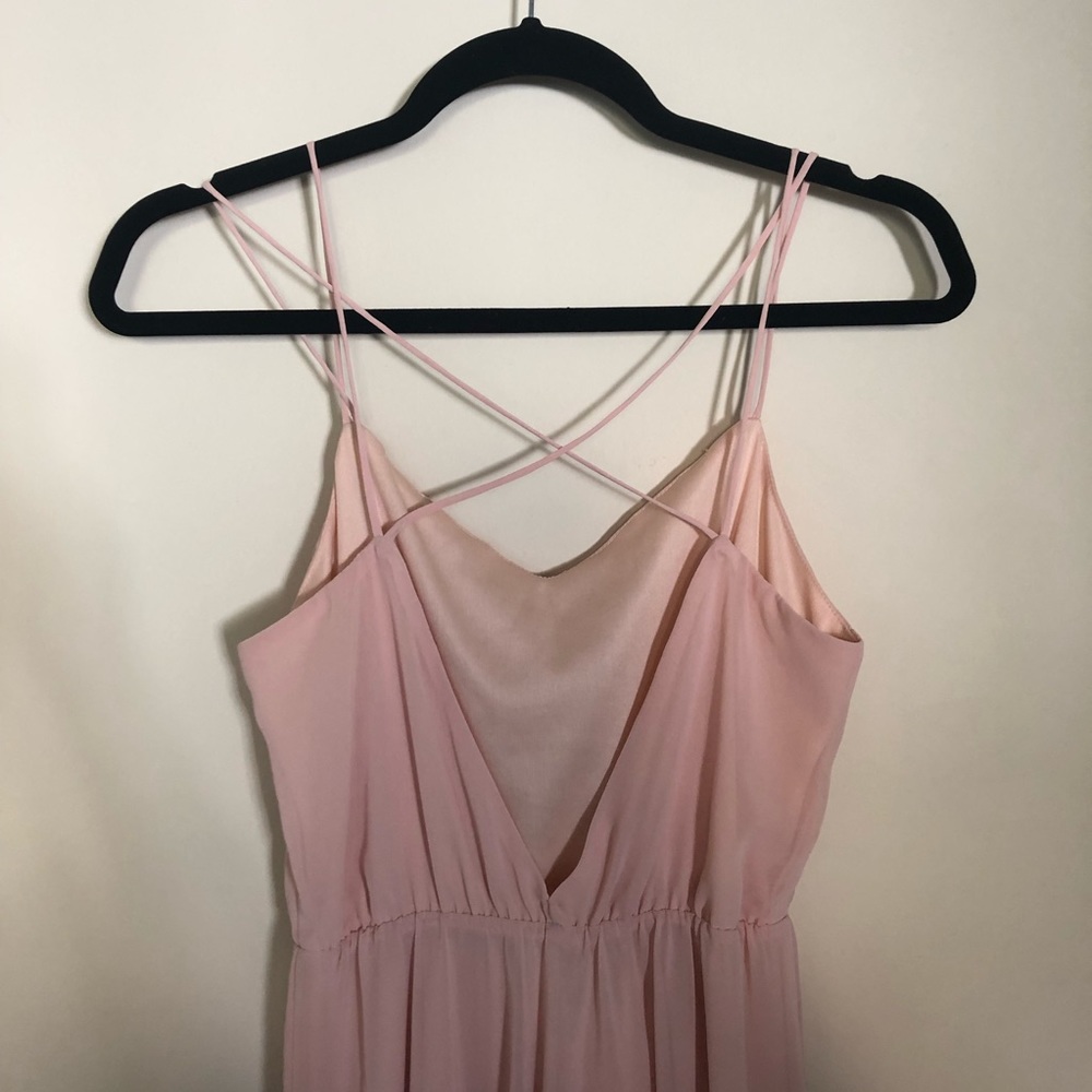 Pink Chiffon Dress